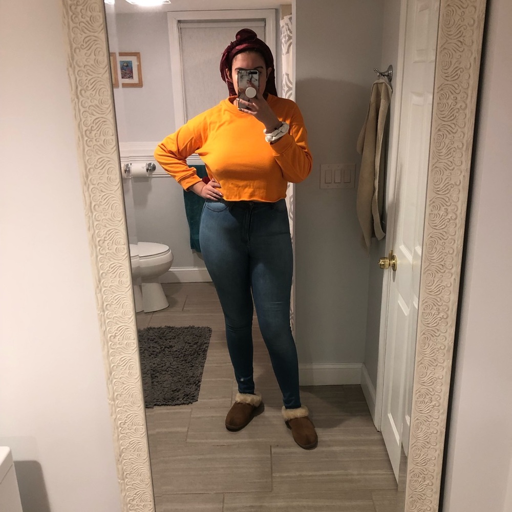 Fashion nova light wash skinny jeans high waisted